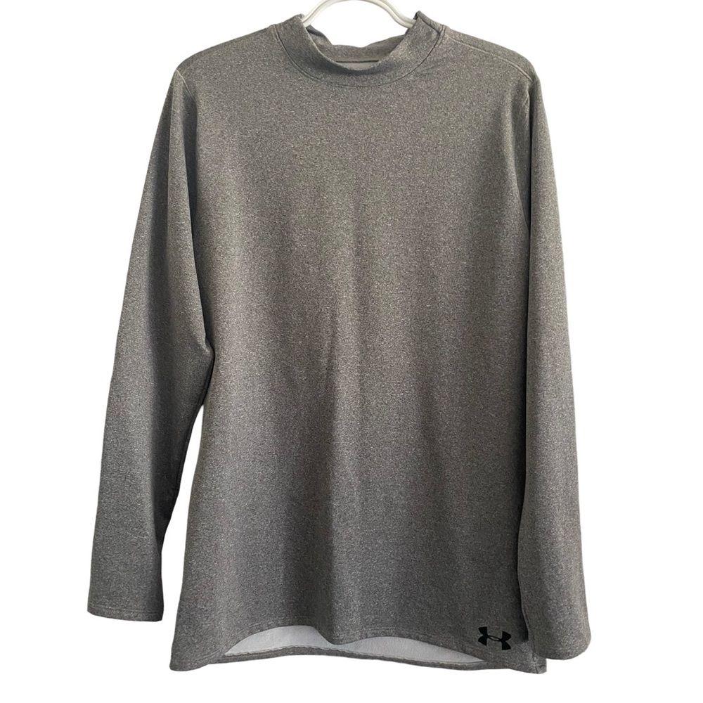 UA Fitted Coldgear Mock-neck Size L -EUC